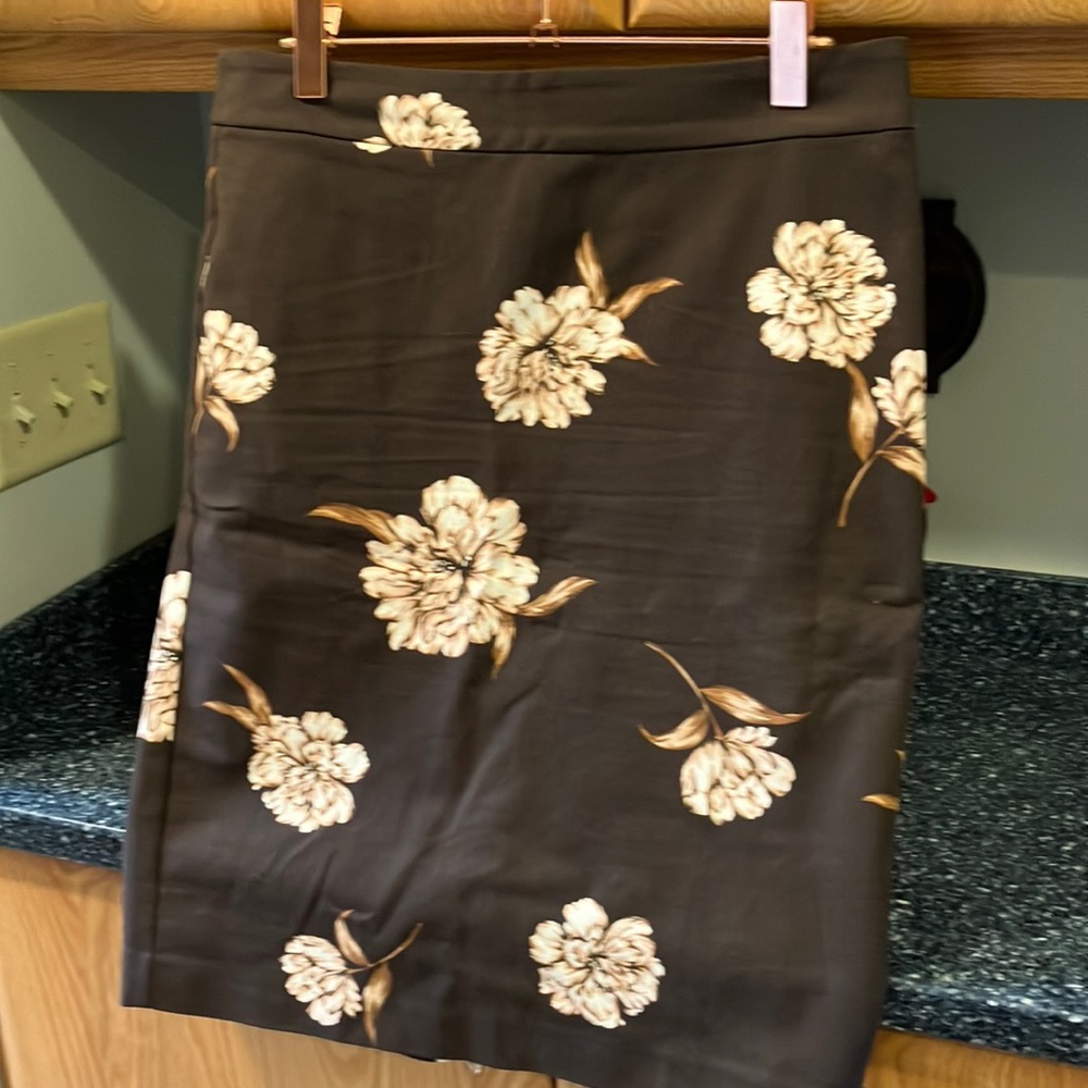 Ann Taylor Factory Floral Skirt